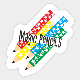 MAGIC PENCILS Sticker